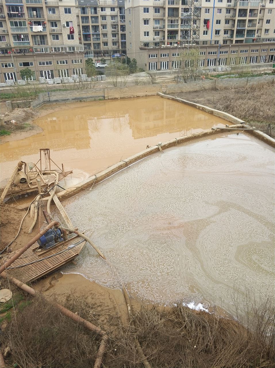天津沉淀池淤泥清理-厂区废水池淤泥清淤
