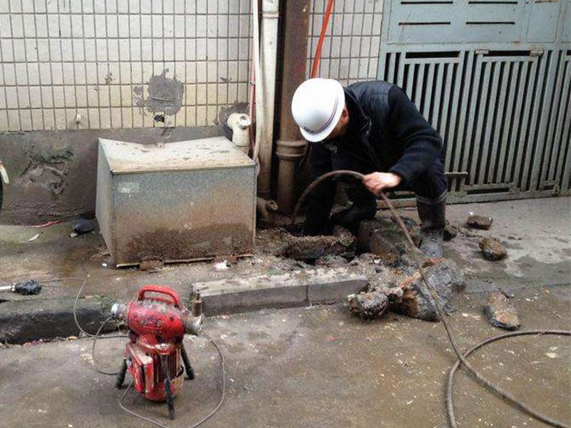 天津疏通下水道-洗菜池疏通